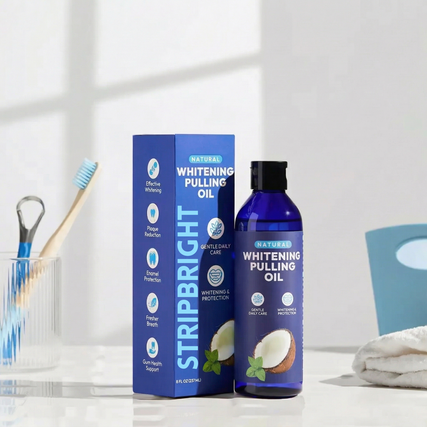 Whitening Coconut Pulling Oil